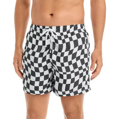 Solid & Striped Mens Checkered Swim Trunks In Multi
