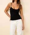 Solid & Striped Selena Tank In Noir