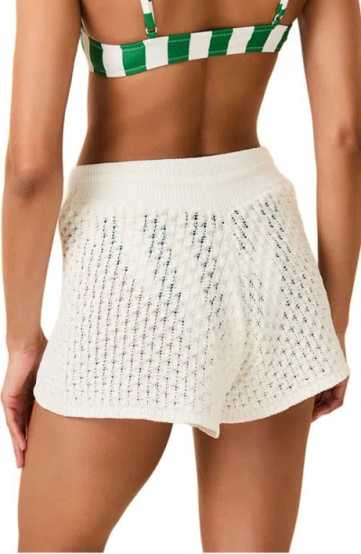 Solid & Striped Charlie Stripe Cover-up Shorts