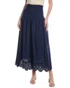 Solid & Striped The Zaria Skirt French Navy In Navy