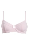 Solid & Striped The Harley Bikini Top In Carnation