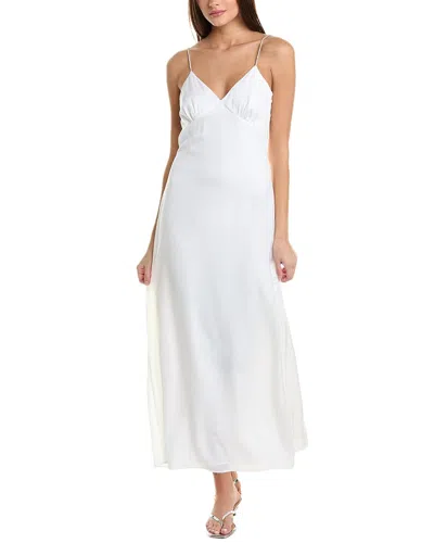 Solid & Striped Rosetta Maxi Dress In White