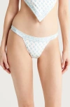 Solid & Striped The Bianca Bikini Bottom In French Floral