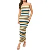 Solid & Striped The Caroline Strapless Maxi Dress