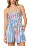 Solid & Striped The Delta Strappy Linen Blend Camisole