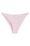 Solid & Striped The Harley Bikini Bottom In Carnation