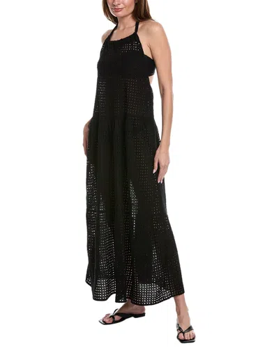 Solid & Striped The Kai Maxi Dress In Black