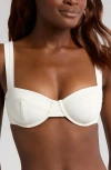 Solid & Striped The Lilo Underwire Bikini Top In Brule