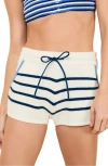 Solid & Striped The Louisa Tie Waist Sweater Shorts