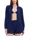 Solid & Striped The Oxford Tunic In Blue