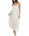 Solid & Striped The Sarai Crepe De Chine Maxi Slip Dress In White
