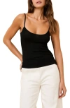 Solid & Striped The Selena Camisole In Noir