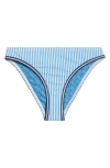 Solid & Striped The Tati Bottoms French Blue X Brule Stripe In French Blue X Brule Stripe