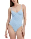 Solid & Striped The Taylor One-piece In Blue