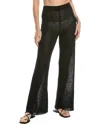Solid & Striped X Sofia Richie Grainge The Faye Linen-blend Pant In Black