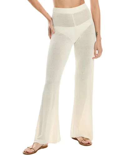 SOLID & STRIPED SOLID & STRIPED X SOFIA RICHIE GRAINGE THE FAYE LINEN-BLEND PANT
