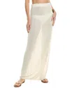 Solid & Striped X Sofia Richie Grainge The Freda Linen-blend Maxi Skirt In White