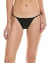 Solid & Striped X Sofia Richie Grainge The Ilona Bikini Bottom In Black