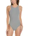 Solid & Striped X Sofia Richie Grainge The Iman One Piece Classic Breton Stripe In Black