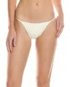 Solid & Striped X Sofia Richie Grainge The Lolita Bikini Bottom In White