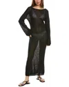 Solid & Striped X Sofia Richie Grainge The Polly Maxi Dress In Black