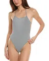 Solid & Striped The Zaria One Piece Swimsuit In Classic Breton Stripe In Black