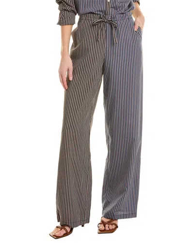 Solid & Striped The Allegra Pant In Serpentine In Blue