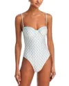 Solid & Striped The Alma One Piece Swimsuit In French Floral