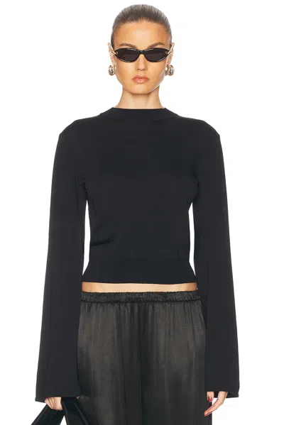 Solid & Striped The Babetta Top In Noir