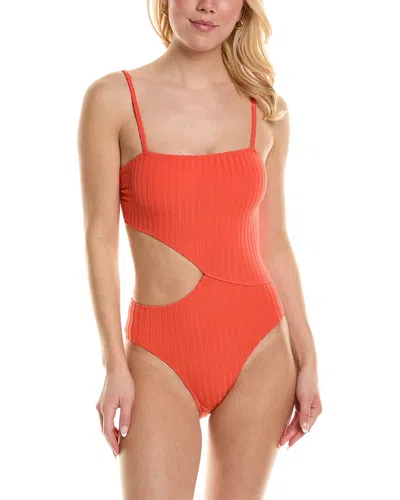Solid & Striped The Cameron One-piece In Orange