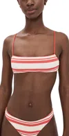 Solid & Striped The Daniela Top Apple Red In Apple Red