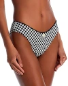 Solid & Striped The Daphne Bottoms Blackout X Marshmallow In Blackout