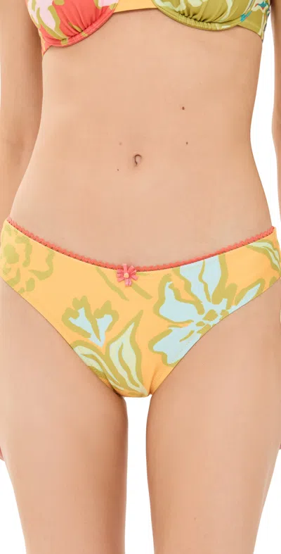 Solid & Striped The Daphne Bottoms Hibiscus Print