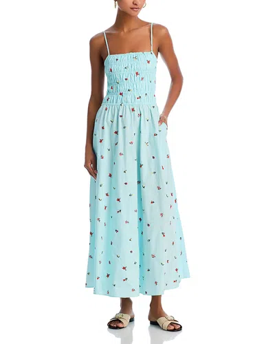 Solid & Striped The Delta Swim Cover-up Dress In Sky