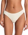 Solid & Striped X Sofia Richie Grainge The Lolita Bikini Bottoms Ecru In Brule