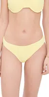 Solid & Striped The Eva Bikini Bottoms Custard