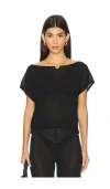 Solid & Striped The Faye Top In Black