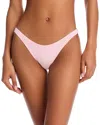 Solid & Striped The Harley Bikini Bottom In Carnation