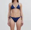 Solid & Striped The Iris Bikini Bottom In French Navy In Blue