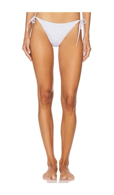 Solid & Striped The Iris Bikini Bottom In Lilac