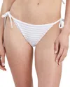 Solid & Striped X Sofia Richie Grainge The Miranda Bikini Bottom In Purple