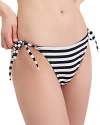 Solid & Striped The Iris Bikini Bottoms Blackout/marshmallow In Blackout X Marshmallow