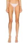 Solid & Striped The Iris Reversible Bikini Bottom In Gelato Stripe