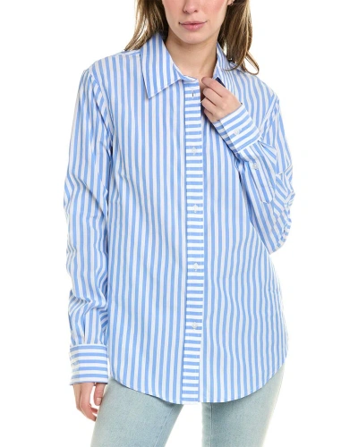 Solid & Striped The Lauren Shirt In Blue