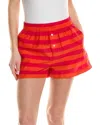 Solid & Striped The Lexy Boxer Short In Red