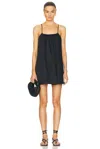 Solid & Striped Lindsay Dress In Noir