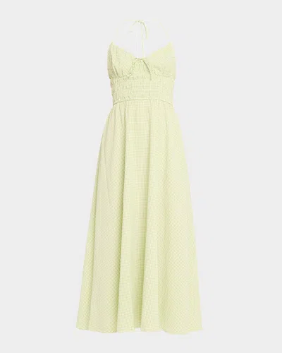 Solid & Striped The Lolita Maxi Dress In Matcha