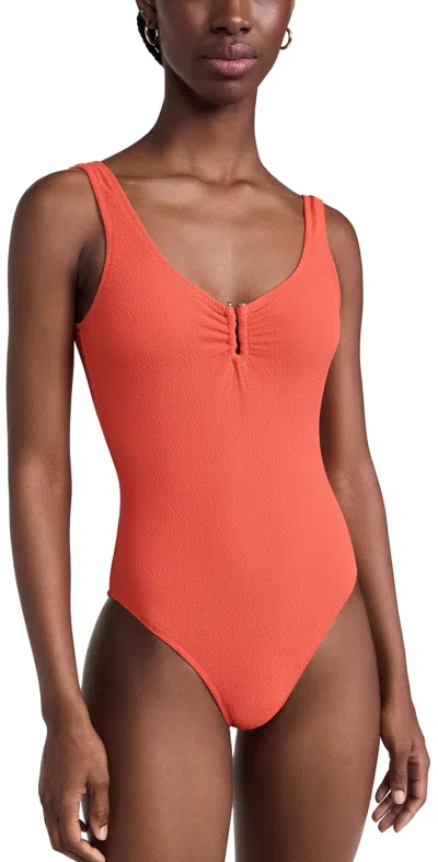 Solid & Striped The Luela One Piece Lava