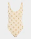 Solid & Striped The Luela One Piece Brule In Brule