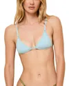 Solid & Striped The Lulu Bikini Top In Blue